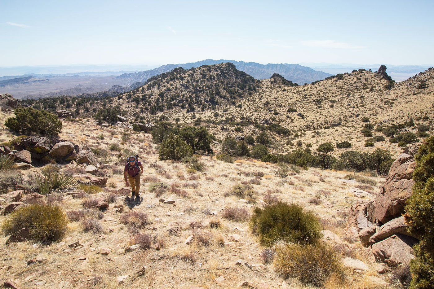 Hike Providence Benchmark in Mojave National Preserve, California - Stav is Lost