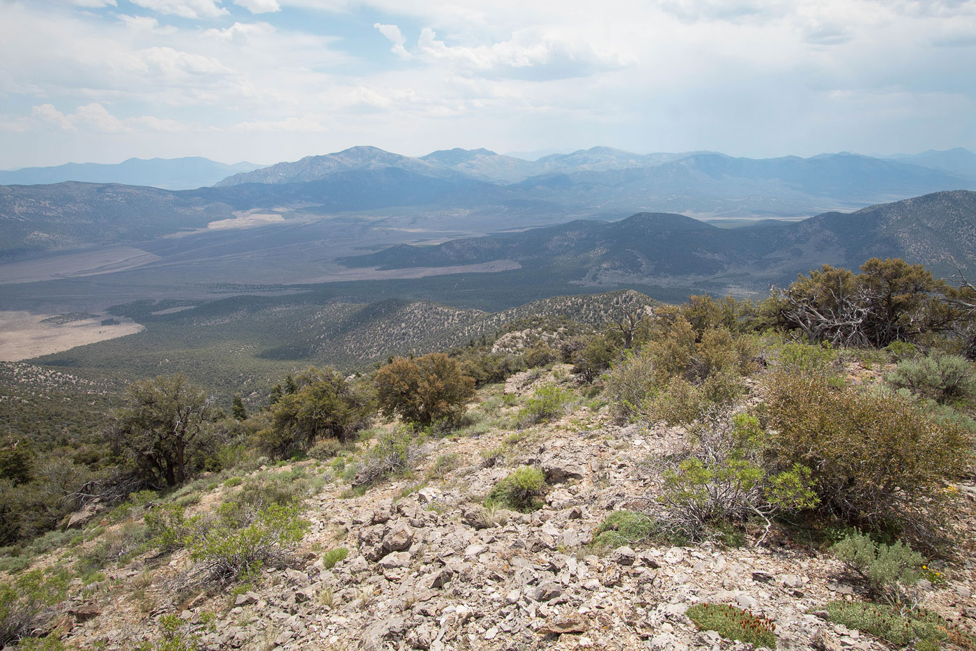 Hike Ray Benchmark in Cherry Creek Range BLM, Nevada - Stav is Lost
