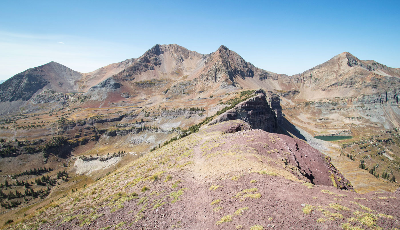 Hike Ruby Peak, Mount Owen, Scarp Ridge Loop in Grand Mesa-Uncompahgre-Gunnison National Forest, Colorado - Stav is Lost