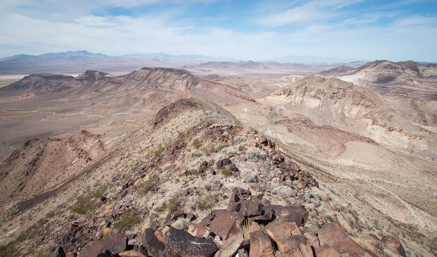 Hike Central McCullough Range Loop in McCullough Mountains BLM, Nevada - Stav is Lost
