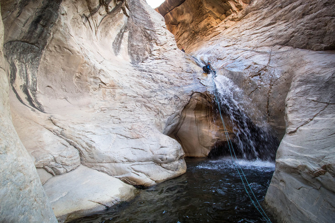 Canyoneer Frye Creek Canyon (S'mores Canyon) in Coronado National Forest, Arizona - Stav is Lost