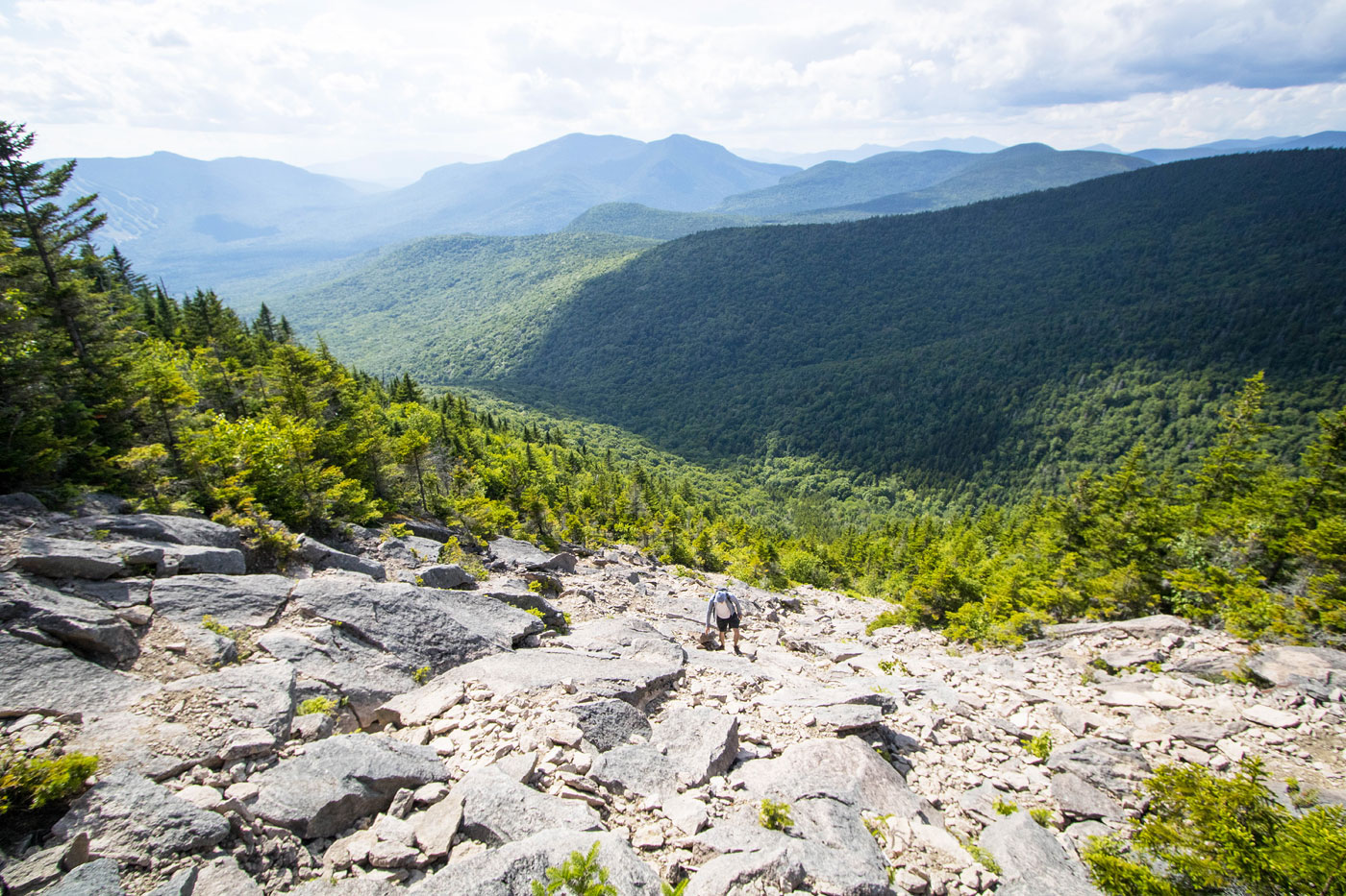 Hike Mount Tripyramid Loop via North Slide in White Mountain National Forest, New Hampshire - Stav is Lost