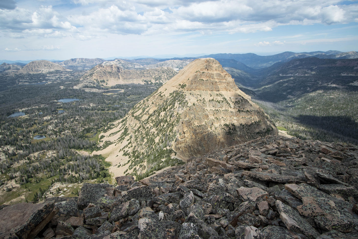 Hike Bald Mountain, Reids Peak, Murdock Mountain in Uinta-Wasatch-Cache National Forest, Utah - Stav is Lost