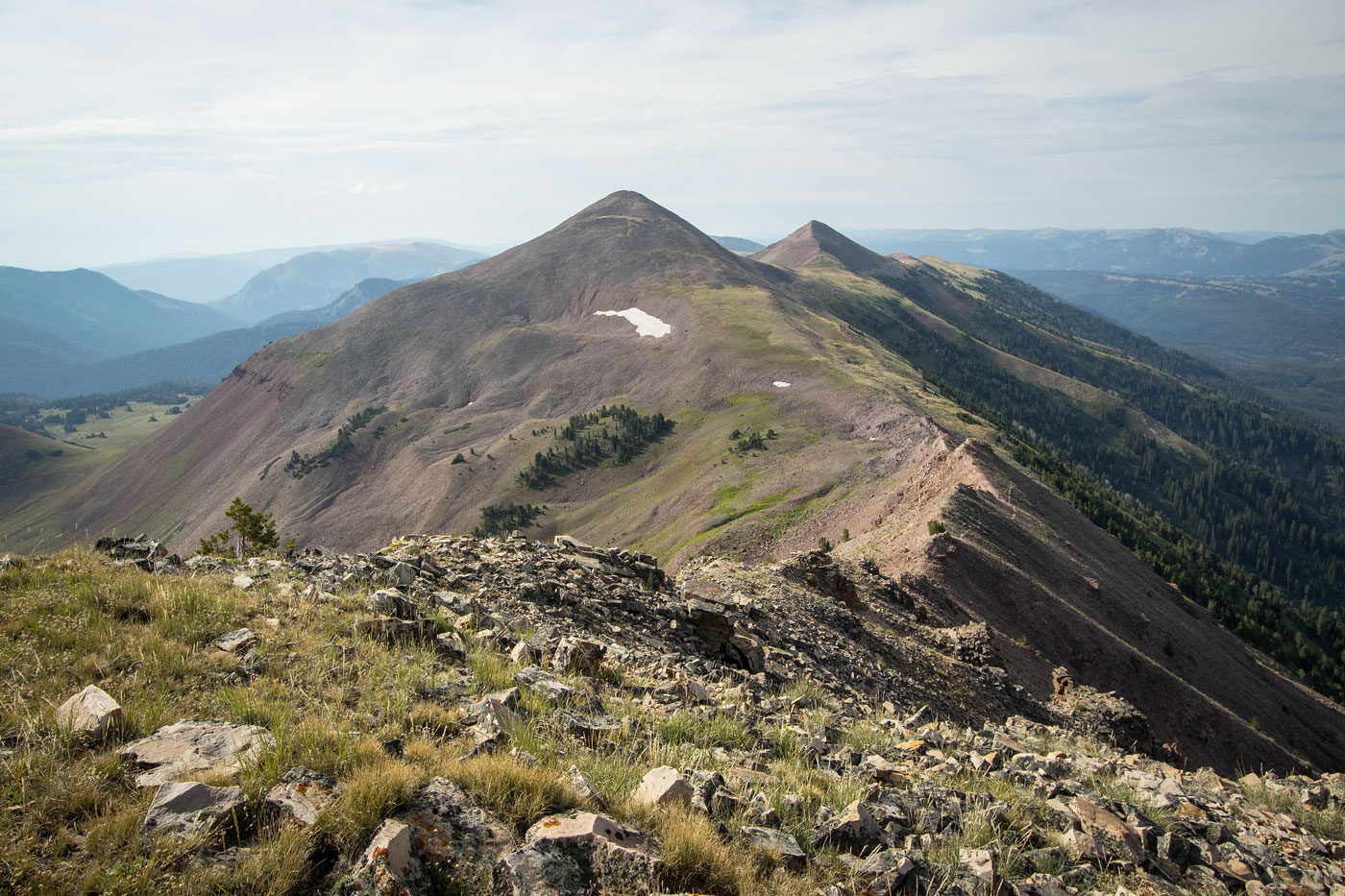 Hike Wyoming Peak and Mount Coffin in Bridger-Teton National Forest, Wyoming - Stav is Lost