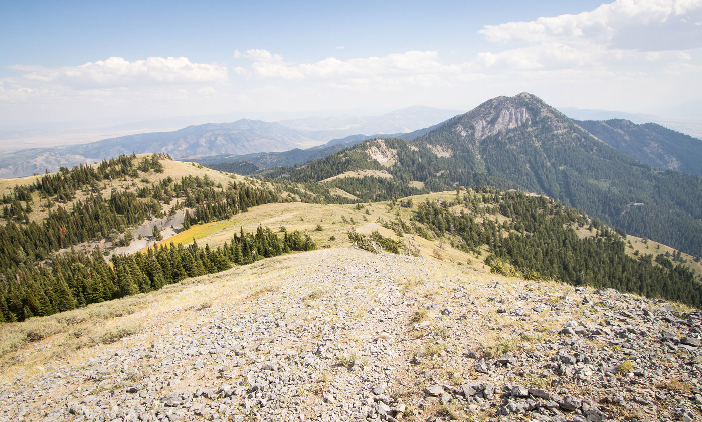 Hike Haystack Mountain and Snow Peak via Big Canyon Trail in Caribou-Targhee National Forest, Idaho - Stav is Lost