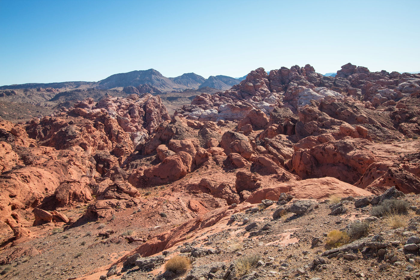 Hike Bowl of Fire in Lake Mead National Recreation Area, Nevada - Stav is Lost