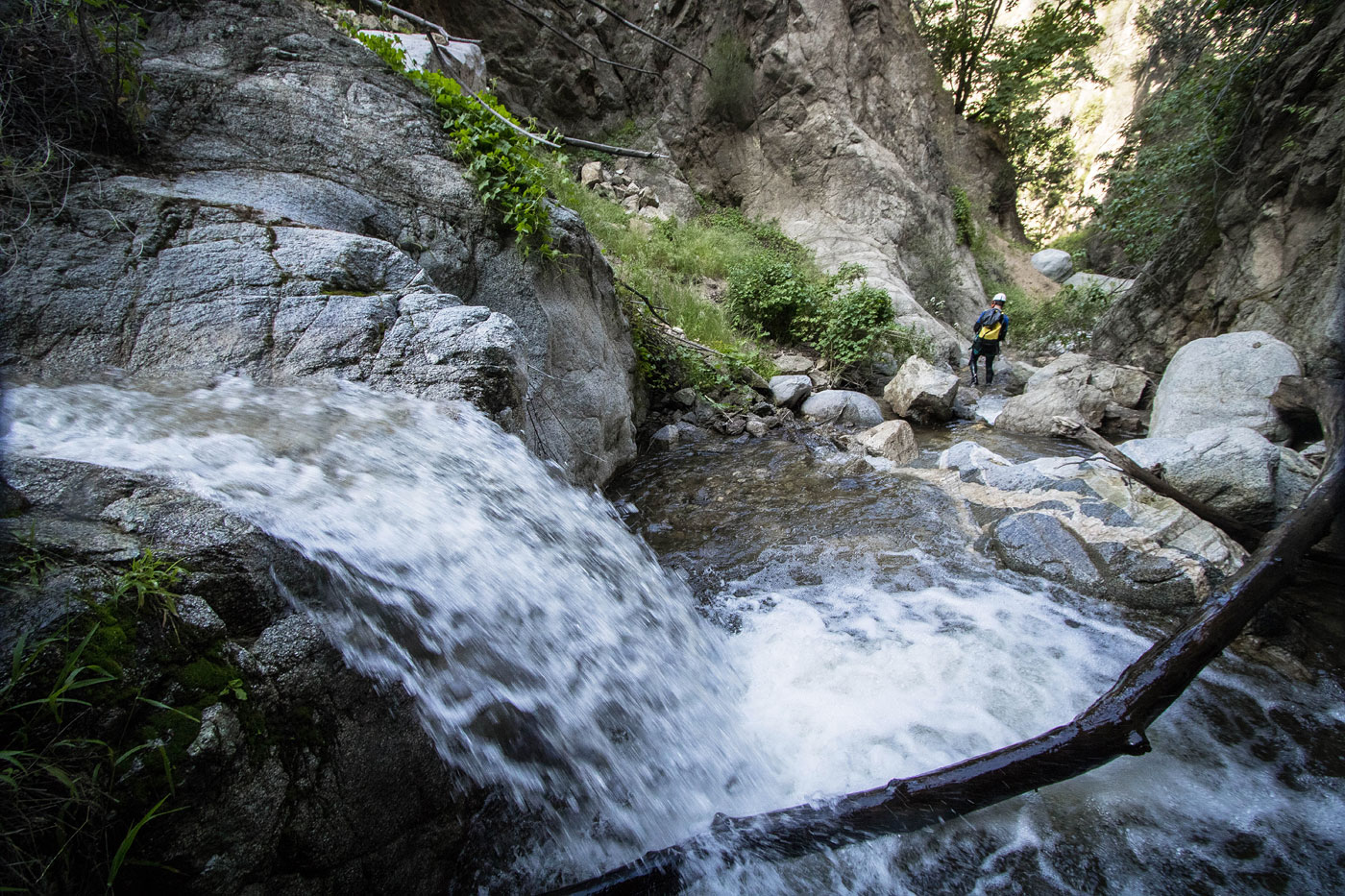Canyoneer Little Santa Anita Canyon in Angeles National Forest, California - Stav is Lost