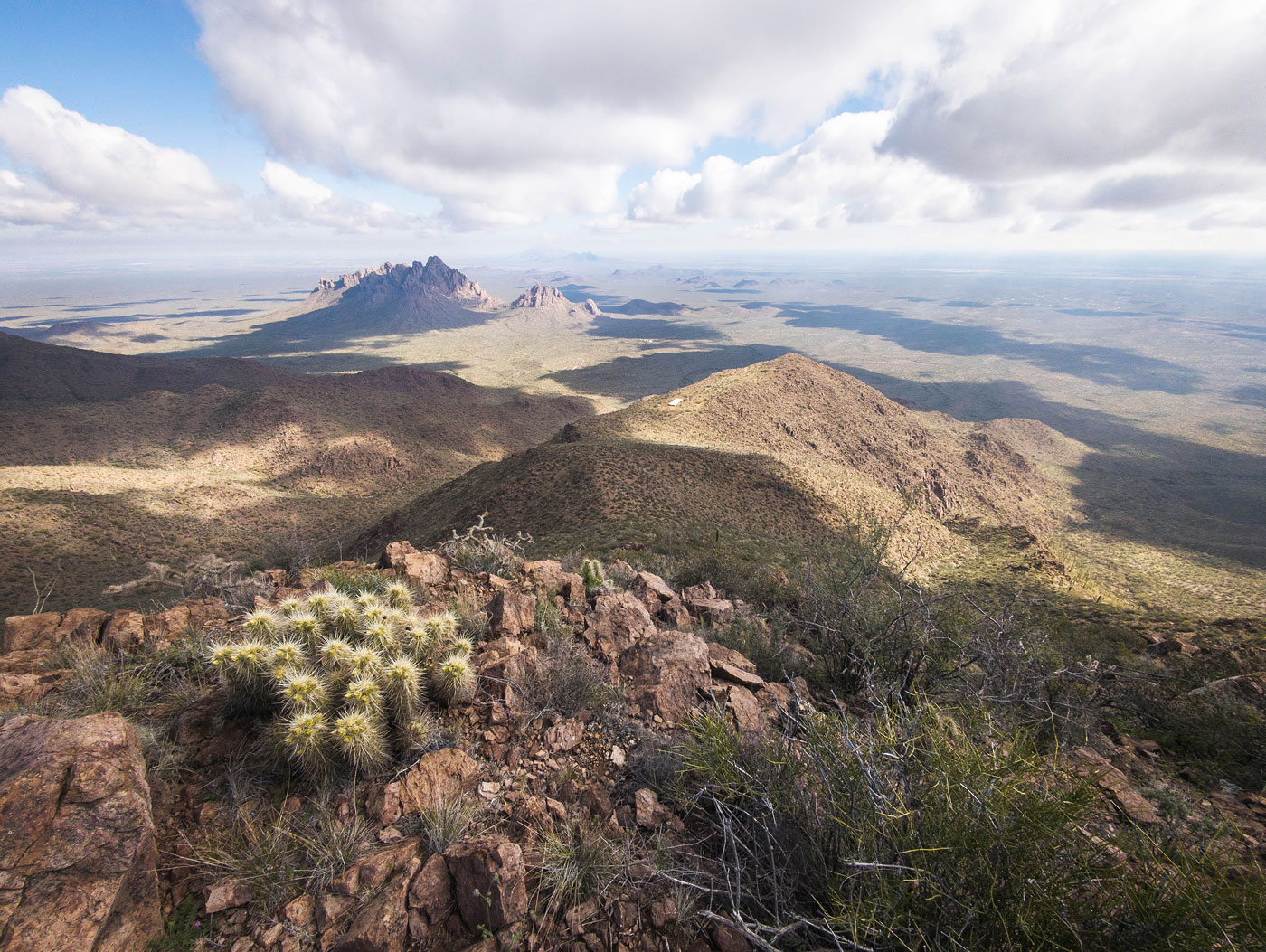 Silver Bell Peak in Ironwood Forest National Monument, AZ