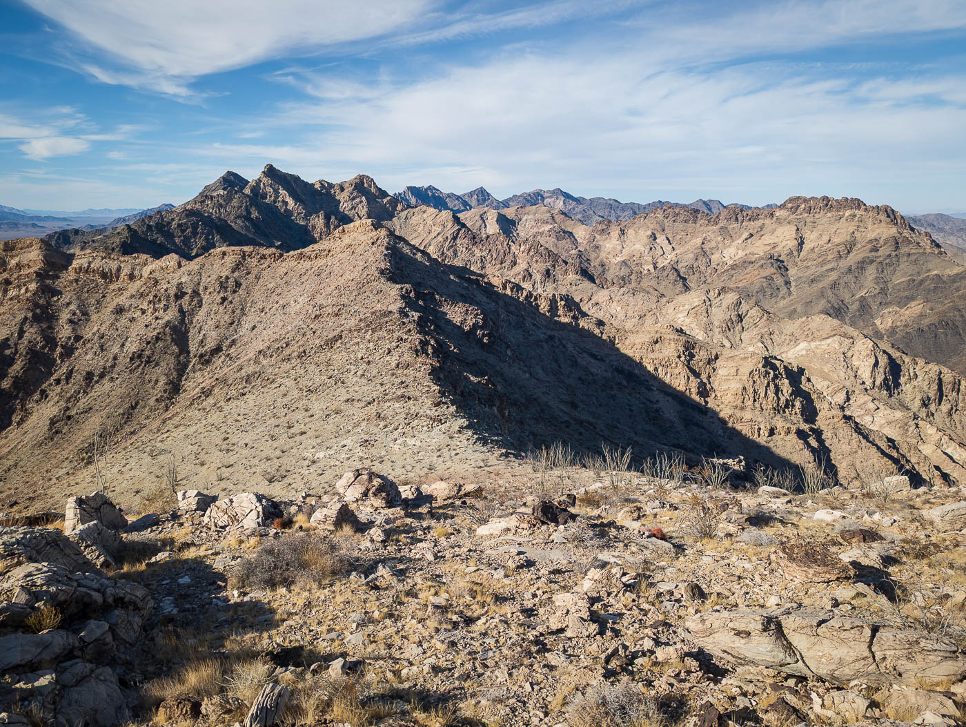 South Maria and Central Big Maria Mountains Loop in Big Maria Mountains Wilderness Area BLM, CA